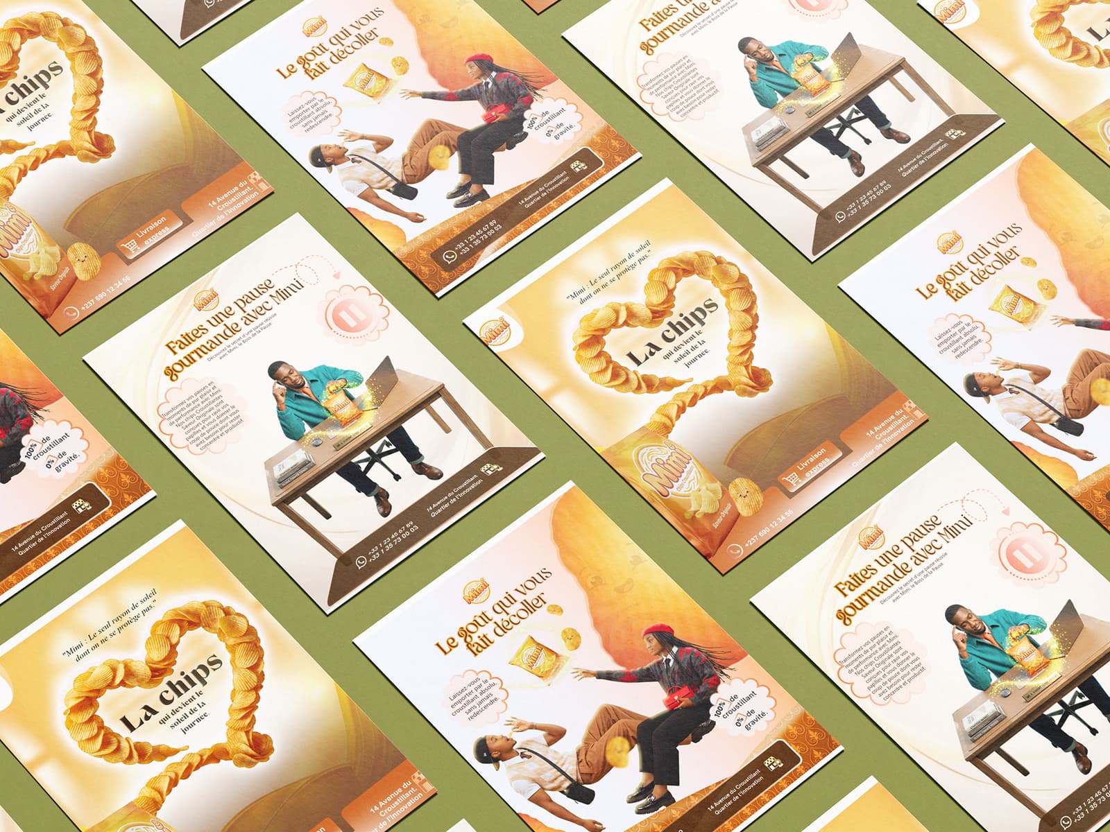 Mimi Chips — Heart Concept Visual